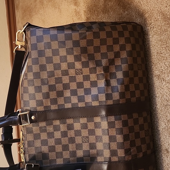 Louis Vuitton Keepall 55 Bandouliere Bag Damier Authentic - Picture 8 of 16